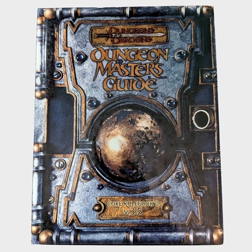 Dungeon Master's Guide Core Rulebook II Dungeons & Dragons D&D Fantasy 2003 Book